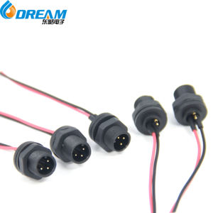 DREAN START Plástico M12 Conector circular 8 pines a código Tornillo Bloqueo Enchufe Macho Industrial M12 Conector macho - Product Image 3