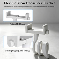 Support de fixation flexible pour moniteur bébé avec vis de 1/4 pouce, support de caméra sans outil