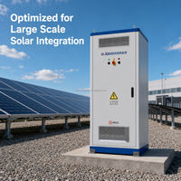 Système de Stockage d'Énergie (ESS) Hybride LiFePO4 125kW 261kWh Connecté au Réseau, Refroidi par Liquide, Tout-en-un, Communication CAN, 832V 314Ah pour Micro-réseau Industriel