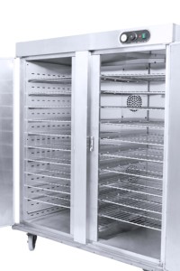 Chariot professionnel de maintien au chaud des aliments de grande taille avec roues, chariot de maintien au chaud des aliments électrique en acier inoxydable - Product Image 3