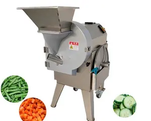Fabrika fiyat yüksek kalite paslanmaz çelik havuç Dicing salatalık Dicing makinesi