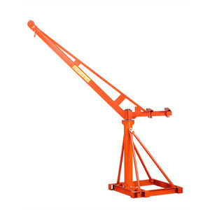 Mini Grúa de 500 kg, Grúa de Brazo Giratorio de 360 Grados con Polipasto Eléctrico, para Exteriores, Construcción de Viviendas e Industria - Product Image 2