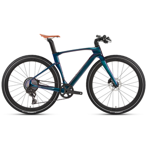 Bici Ibrida da Strada 700C*40C con Pneumatici Gravel V3, Forcella in Carbonio, <span class=keywords><strong>Manubrio</strong></span> Dritto, 24 Velocità, Freno a Disco Idraulico - Product Image 6