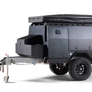 Conquerfalcon Climber No.2, Placa Galvanizada Ligera, Mini <span class=keywords><strong>Caravana</strong></span> Todoterreno 4x4, Capacidad <span class=keywords><strong>para</strong></span> 2 Personas, Chasis Q235 - Product Image 1