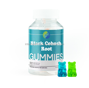Gomitas de Raíz de Cohosh Negra Orgánica de Marca Privada, Suplemento para la Salud en la Menopausia, Certificado Halal/Kosher - Product Image 2