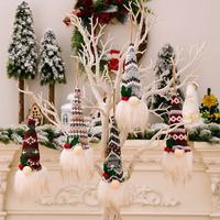 Lot de Gnomes Lumineux de Noël en Gros – Ornements en Peluche Éclairés à Suspendre pour Décoration de Sapin de Noël, Pendentifs Elfes pour Cadeau du Nouvel An