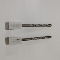 Foret PCD pour aluminium et cuivre, diamanté, 3,18-7,94 mm, sans bavures, pour trous CNC, tailles personnalisées OEM, super dur
