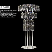 Support de fleur de table en acrylique Ornements de décoration de scène de mariage Fer Galvanoplastie Grande roue Bande de cristal Support de fleurs