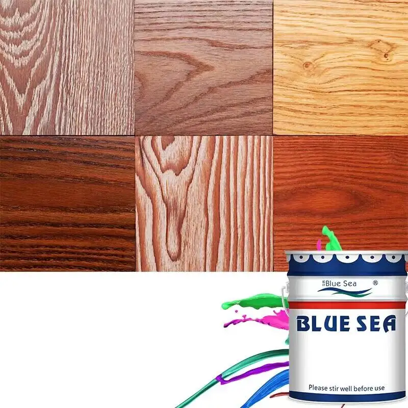 Strong Adhesion Wood Stain Lacquer Wholesale Wood Stain PU Coating Paint