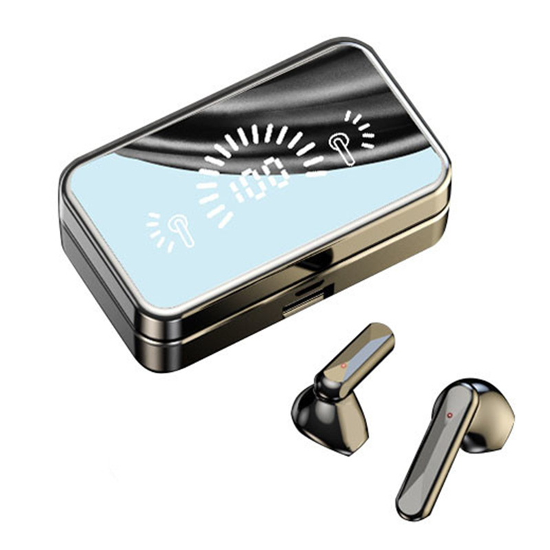 Leadingplus OEM HIFI настоящая стерео Водонепроницаемая Bluetooth 5,1 беспроводные наушники-вкладыши наушники гарнитура зеркальный светодиодный дисплей