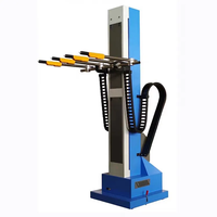 Robot de pulvérisation électrostatique automatique Changhe pour cabines de peinture, moteur, substrat en aluminium, pulvérisation haut-bas