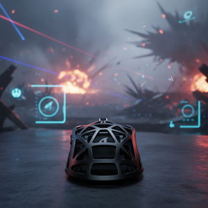 Mouse Wireless Attack Shark R2 PAW3950 in Lega di Magnesio Leggero e Cavo, 42000 DPI, Microinterruttore Ottico, Ergonomico, RGB, Disponibile - Product Image 1