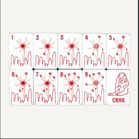 Nouvel ensemble de mahjong américain de luxe moderne avec motif Statue de la Liberté de New York, 160 pièces, tuiles acryliques pliables gravées à 5 couches