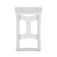 Pochette Téléphone Étanche avec Coussin d'Air Anti-Chute IPX8 Grande Taille Fenêtre Transparente Sangle de Main Cordon Sac Étanche Plage Natation