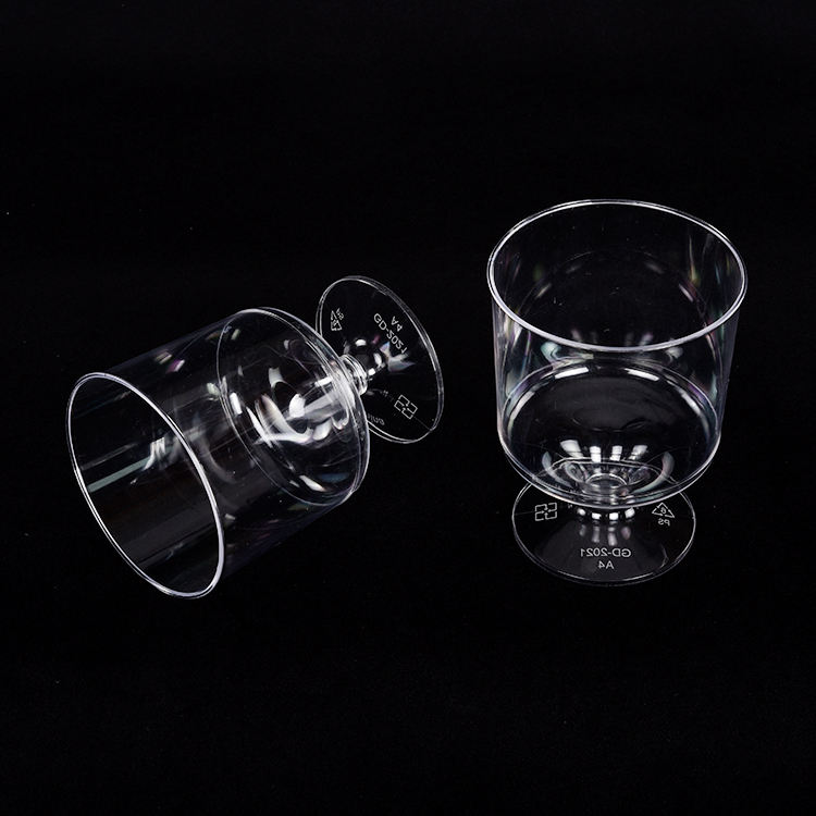 Vasos de Plástico Desechables Transparente para Postres de Gelatina y  Mousse al Por Mayor