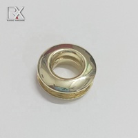 Œillet de sac à main en alliage de zinc, rivet, boucle de fermoir, anneau de force 10mm, œillet pour partie de sac, clip rond, œillets sans vis