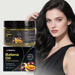 Mascarilla Capilar de Aceite de Batana Orgánico Crudo, Nutre Profundamente el Cuero Cabelludo, Restaura la Elasticidad, Mascarilla para Cabello Seco y Dañado - Product Image 1
