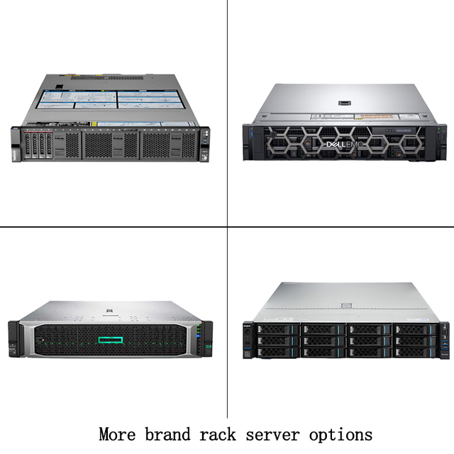 New Customizable Rack Server Lenovo Server D Ell Server H P Server H Uawei Server INS PUR Rack Server 1U/2U/4U RackServer