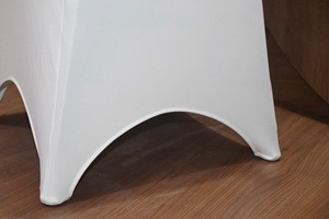 Rainbow Chair Cover with Foot Pockets Customized Size Stretchable Elegant and neat appearance Reusable For Hotel Wedding Event - Product Image 3