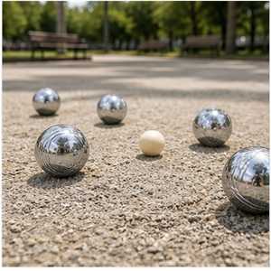 <span class=keywords><strong>Jeu</strong></span> <span class=keywords><strong>de</strong></span> boules <span class=keywords><strong>de</strong></span> <span class=keywords><strong>pétanque</strong></span> en métal électroplaqué avec étui en plastique pour pelouse, jardin et fêtes <span class=keywords><strong>de</strong></span> famille - Product Image 4