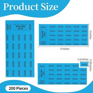 ตั๋วตะกร้าประมูลตั๋วจีนแบบ<span class=keywords><strong>จับ</strong></span><span class=keywords><strong>ฉลาก</strong></span>ตัวเลขสำหรับดื่มรางวัลการระดมทุนแบบเงียบเทศกาลเพนนีงานประมูล - Product Image 2