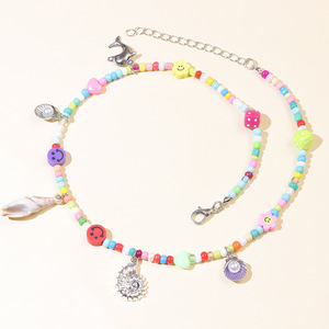 Collar Bohemio con Cuentas de Conchas Marinas, Colgante de Conchas Coloridas para Mujer, Joyería para Fiesta, Cadena para Clavícula, Accesorio de Moda - Product Image 6