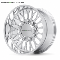 Jantes en alliage d'aluminium forgées Greenloop Custom OEM, à profil profond et concave, de 22, 24, 26 et 28 pouces, pour Ford F350 RAM 3500 Pro