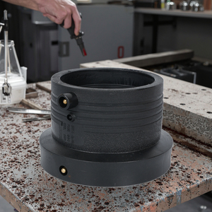 PE100 <span class=keywords><strong>HDPE</strong></span> 160มม. SDR11ท่อพลาสติกสำหรับโรงงาน-อิเล็กโทรฟิวชั่นขั้วอะแดปเตอร์หน้าแปลนผิวเรียบสำหรับน้ำประปา - Product Image 2