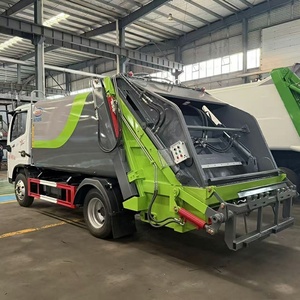 Camion à ordures compacteur FAW utilisé pour le transport des déchets ménagers urbains - Product Image 2