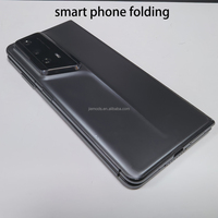 Téléphone pliable personnalisé OEM 5G, smartphone à double écran AMOLED, téléphone mobile pliable double SIM, 12 Go Android 5G, smartphone pliable intelligent