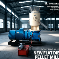 Machine à granulés CE haute efficacité 250-350 kg/h produisant des granulés de combustible à partir de sciure de bois et de biomasse légère