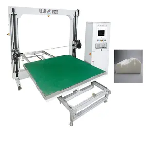 hk4 cnc automatic foam block cutting machine with rotating table