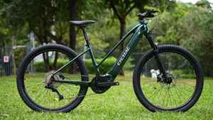 <span class=keywords><strong>Bicicleta</strong></span> Eléctrica para Adultos EC1, 12 Velocidades, Motor Central, Batería de Litio, Freno de Disco, Motor de Buje, 48V 250W - Product Image 2