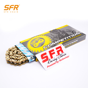 <span class=keywords><strong>Chaîne</strong></span> de <span class=keywords><strong>moto</strong></span> en acier 420SO SFR Factory Wholesale, pas de 12,7 mm, joint torique, arrière, pour 79Bike Falcon, électrique, tout-terrain, silencieuse - Product Image 1