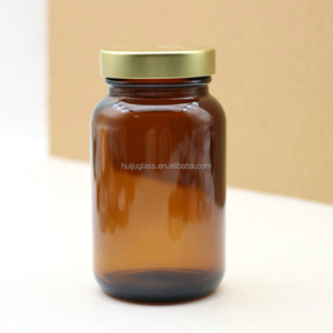 Envases para Cápsulas y Suplementos, Botellas de Vidrio Ámbar de 60ml, 100ml, 150ml, <span class=keywords><strong>200ml</strong></span>, 300ml, 500ml, Botellas para Píldoras Médicas - Product Image 3