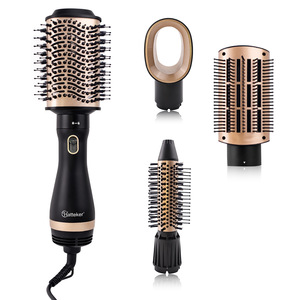 Sèche-cheveux 4-en-1 à <span class=keywords><strong>air</strong></span> chaud, peigne lissant multifonction, sèche-cheveux domestique 1000W, moteur brossé anti-surchauffe 110 000 tr/min - Product Image 6