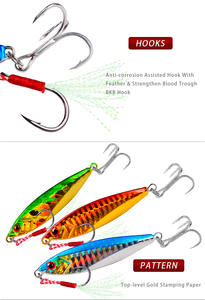 Esca da <span class=keywords><strong>Pesca</strong></span> <span class=keywords><strong>in</strong></span> Metallo Duro Hessen Lead Fish, 7 Colori, 14g 21g 30g, Affondante, <span class=keywords><strong>Artificiale</strong></span>, per <span class=keywords><strong>Pesca</strong></span> <span class=keywords><strong>in</strong></span> <span class=keywords><strong>Mare</strong></span> <span class=keywords><strong>con</strong></span> Occhi 3D - Product Image 6