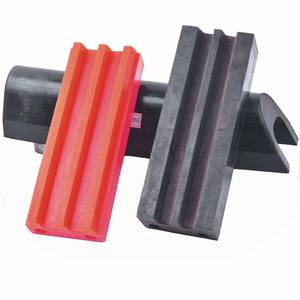 Plaque de préhension antidérapante en polyuréthane pour chariot élévateur, résistante à l'usure, pour pinces de machine à blocs de béton - Product Image 3