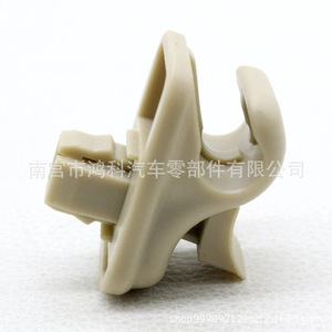 84851-65D00-6GS Car Vanity <b>Mirror</b> Holder Clip Beige Nylon Durable For Suzuki Alto Ciaz - Product Image 4