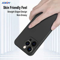 Coque de Téléphone Intelligent en TPU, Caoutchouc de Silicone Liquide Souple de Bonne Qualité avec Logo de Marque Personnalisé, Vente en Gros pour iPhone Etc.
