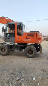 Excavatrice sur pneus d'occasion ZAXIS130W, matériel d'occasion de haute qualité, prix réel, excavatrice sur pneus d'occasion Hitachi ZX130W ZX145W ZX170W ZX180W - Product Image 4