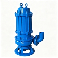 Pompe submersible WQ pour eaux usées – Débit élevé sans obstruction – Pompe de puisard pour applications d'ingénierie