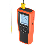 YET-610L Single Channel K/T/J Thermocouple Probe Temperature Data Logger Thermometer