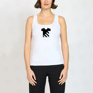 Débardeurs Femme Personnalisés en Coton Respirant à Col Bateau Coupe Ajustée avec Logo Imprimé – Vente en Gros de Haute Qualité - Product Image 4