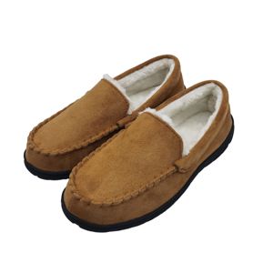 Kış ayakkabı düz yeni kalın kapalı ev kaymaz çok yönlü ev kabarık terlik sıcak peluş terlik erkekler için - Product Image 2