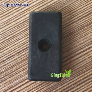 Thiết kế hiện đại ngoài trời Gỗ nhựa composite decking Board Clips Hidden Fastener/snap clip Fastener đen dễ dàng cài đặt - Product Image 6