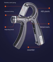 Entraîneur de poignet et de main avec compteur, entraîneur de préhension pour la musculation, résistance réglable, extenseur de force du bras et du poignet, 5-60 kg