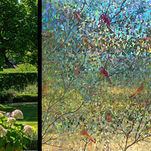 <span class=keywords><strong>Film</strong></span> de fenêtre statique pour la maison, autocollant de fenêtre statique givré pour la protection de la vie privée - Product Image 4
