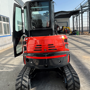 免费送货花园使用小型挖掘机2.5吨3.5吨小型挖掘机，带驾驶室履带式挖掘机迷你挖掘机出售 - Product Image 6