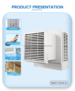 Fabricant OEM/ODM de refroidisseurs d'air évaporatifs industriels à montage mural ou sur fenêtre, pour entrepôts, ateliers, distribution et vente en gros. - Product Image 3